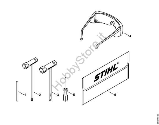 Attrezzi, accessorio a richiesta FC 100, FC 110 FC 110 brand Stihl
